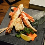 Tamatebako Shinjuku Ten - タラバガニの炙り