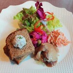 Russian Restaurant ROGOVSKI Ginza - サラダの盛り合わせ