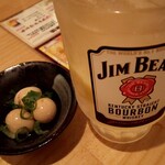 特製餃子 かばさ - JimBeamハイボール