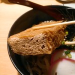 Wakesanuki Udon Aki Jitan - きつねうどん　ビッグな厚揚げです！