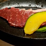 Sumibi Yakiniku Rishin - サーロインステーキ(2020年2月イベントランチ)