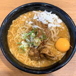 マルキン本舗 - 炙り豚バラマルキン味噌ラーメン