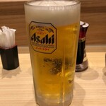 Daiki Suisan Kaiten Zushi Nanba Shiten - 生ビール中290円税抜価格