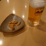 Homin Ken - お疲れ様です(^^)　生ビール小　400円