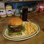 Viva la Burger - ランチのポテトとドリンクセット