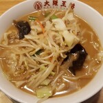 Osaka Osho Sendai Minami Yoshinari Ten - 野菜たっぷり味噌ラーメン