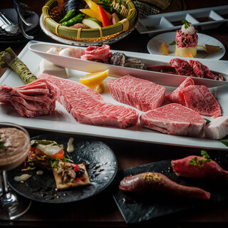 A course where you can fully enjoy Matsusaka beef. 90 minute all-you-can-drink menu also available ◎