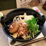 Kurashiki Shubo Gen - 鶏すき焼。780円