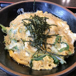 甲州麺 - ミニ玉子とじ丼