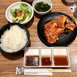 Kalbi Taisho Oumi Hachiman Ten - 豪快カルビステーキランチ　¥680