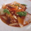 そんごくう - 料理写真:・お昼の定食(酢ぶた) 650円(税抜き)