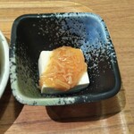 Ichigen Shinkamagaya Ten - セットのなめたけ豆腐