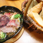 Noan  BBQ & Dining Shibuya - 牛ハラミのアヒージョ