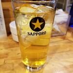 Toriharu - 緑茶ハイ 340円