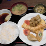 Tempura Daikichi Howaiti Umeda Ten - レディースセット（800円）