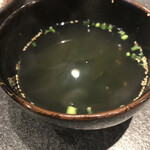 Yakiniku no Gyuta Harimacho Ten - わかめスープ