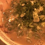 Hakata Ramen Kazu - ネギラーメン860円