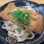 Hanamaru Udon Gifu Yanazu Ten - きつねうどん(中)　429円