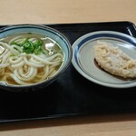 Kokoro Udon - かけうどん（小）＋レンコン天