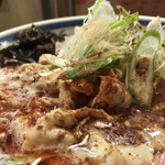 Ramen Gyoza Hanauta - 豚バラ肉がたっぷり