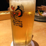 Mihanami - 2杯目のビールのジョッキが可愛くてパチリ♡