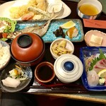 Dining Mameda - 予約していた定食はボリュウムたっぷり