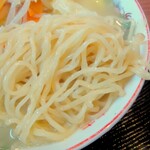 だるま軒 - タンメン　(麺)