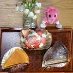 サンバーバ - 料理写真:ケーキ3個購入♡