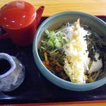 Restaurant Nijinotaki - 海老山菜そば　ＣＰはまあまあ