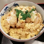 Yari Udon Fukuoka Ten - カツ丼のアップ！(2020年４月)