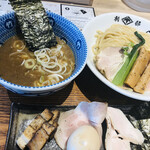 Bettei Takei Nanba Ramen Ichiza Ten - 特製濃厚鷄豚骨つけ麺