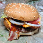 BURGER KING Nishi Oojima Ekimae Ten - ...「DXオニオンリングワッパー（890円）」、大満足！だが、アラサー以上には重いorz