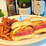 Empire Cheesesteak Sandwich (with Steak Fries)