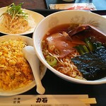 Chikaraishi Chuka Hanten - ﾗｰﾒﾝ･半ﾁｬｰﾊﾝｾｯﾄ770円