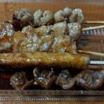 魚民 - 串焼盛合せ　862円→431円