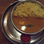 インド料理　SWAAD - えびのカレー（当日のスペシャルカレー）