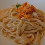 サイキ - 雲丹のクリームパスタ (生パスタフルサイズ)1,200円(税別)