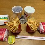 マクドナルド - ダブルチーズバーガー他