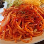 キッチンカフェ めだちやさん - よくばりランチ1,100円(税込)、ナポリタン