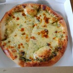 Pizza Carbo Yamagata Nankan Ten - 新マルゲリータジェノベーゼ(倍チーズ)