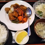 中華料理 好再来 - 香港風酢豚定食 790円