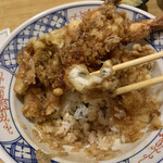 Tempura Kurokawa - 穴子断面