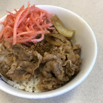 Matsuya Kamitabashi Ten - ミニ牛めし（メイン）440円