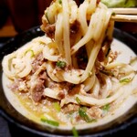 Nihonbashi Sanuki Udon Hoshino - 肉ぶっかけうどん(冷)　649円