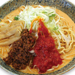 大志軒 - 季節限定「トマト麻辣油の冷やし担々麺」