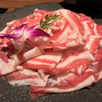 iberikoyaroponngi Roppongi Ten - イベリコ屋 六本木店(東京都港区六本木)～少し贅沢なコースで味わう～IBERICO-YA 5000円コース・イベリコ豚のレタしゃぶ鍋