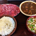 食事処 ヒデ - カルビランチ：税込900円