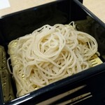 なみき庵 - 色白の更科系蕎麦です。