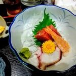 Tenko - 刺身！マグロが柔らかくタコも良い食感。エビはボイルですが良い塩梅。