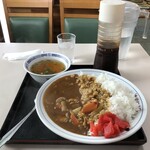 進栄楼 - カレーライス大盛650円税込